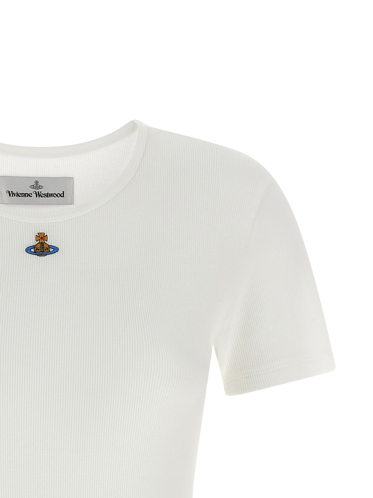 Vivienne Westwood White Cotton Bodysuit