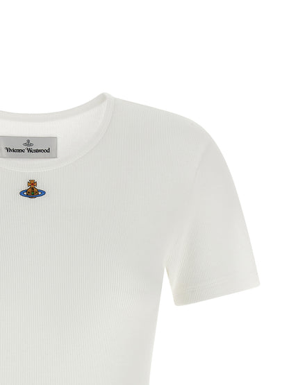 Vivienne Westwood White Cotton Bodysuit