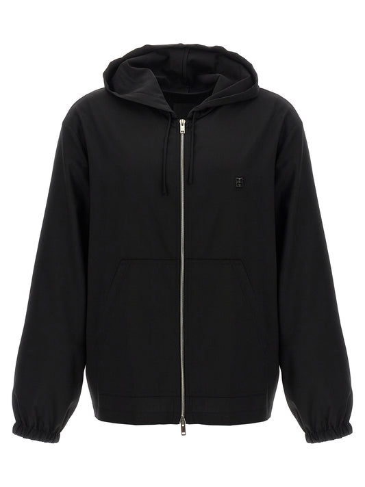 Givenchy Black Virgin Wool Sweatshirt