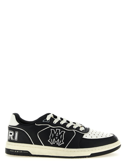 Amiri Bicolor Bovine Leather Low Top Sneakers