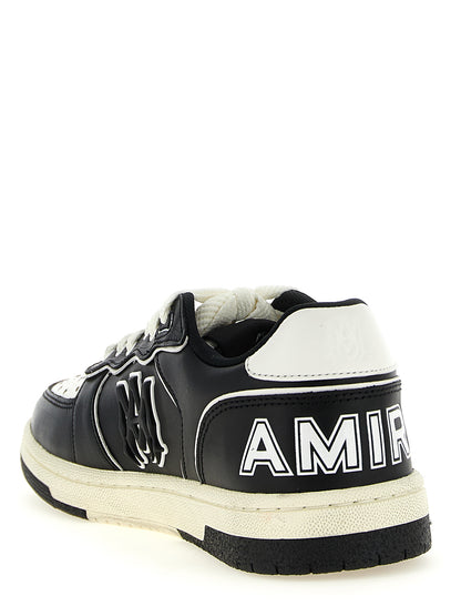 Amiri Bicolor Bovine Leather Low Top Sneakers