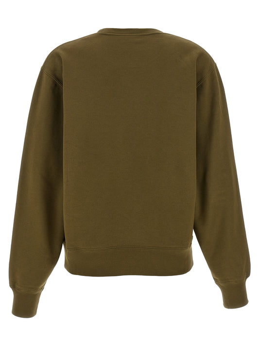 Saint Laurent Bicolor Cotton Sweatshirt