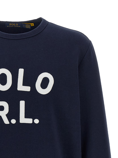 Polo Ralph Lauren Blue Cotton Sweatshirt
