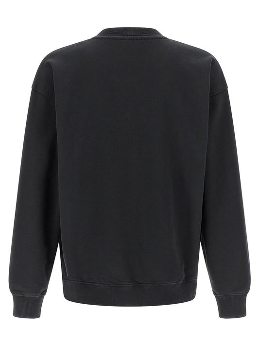 Diesel Black Cotton Sweatshirt