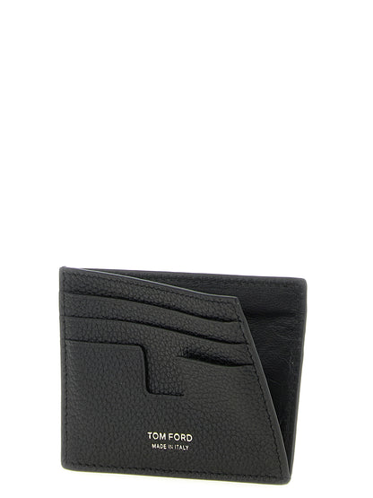 Tom Ford Black Calfskin Cardholder