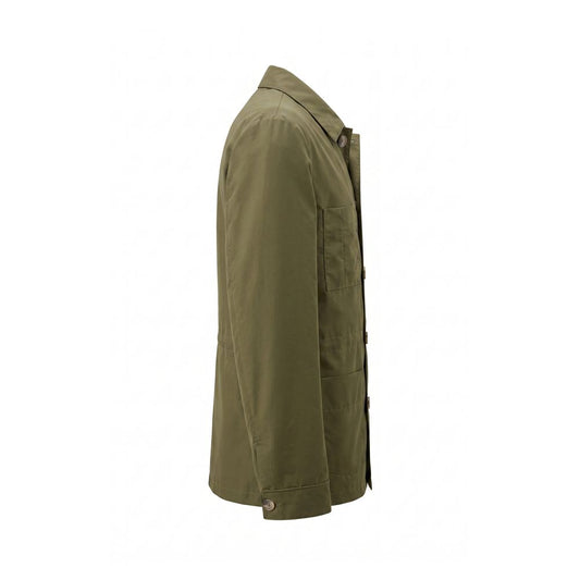 Malo Green Nylon Men Jacket