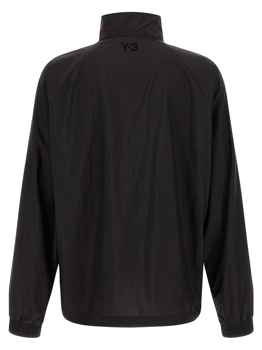 Y-3 Black Polyamide Sweatshirt