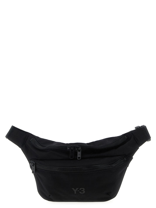 Y-3 Black Polyamide Crossbody Bag
