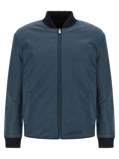 Hugo Boss Blue Polyester Bomber