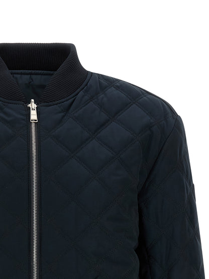 Hugo Boss Blue Polyester Bomber