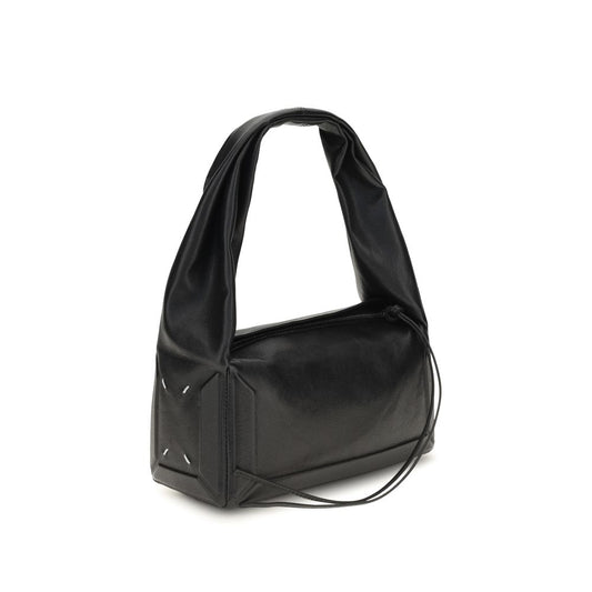 Maison Margiela Black Leather Handbag