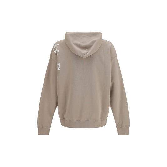 Off-White Beige Cotton Sweatshirt