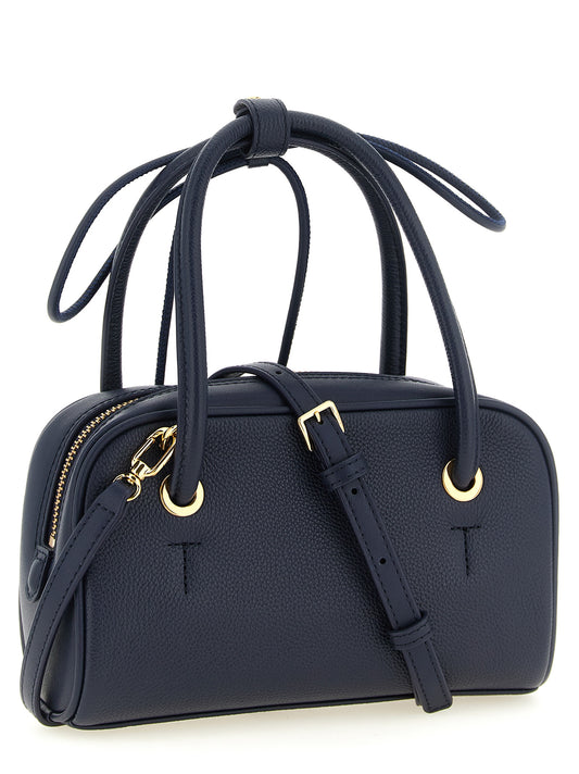 Furla Blue Calfskin Handbag