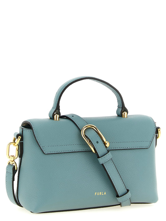 Furla Синя телешка чанта