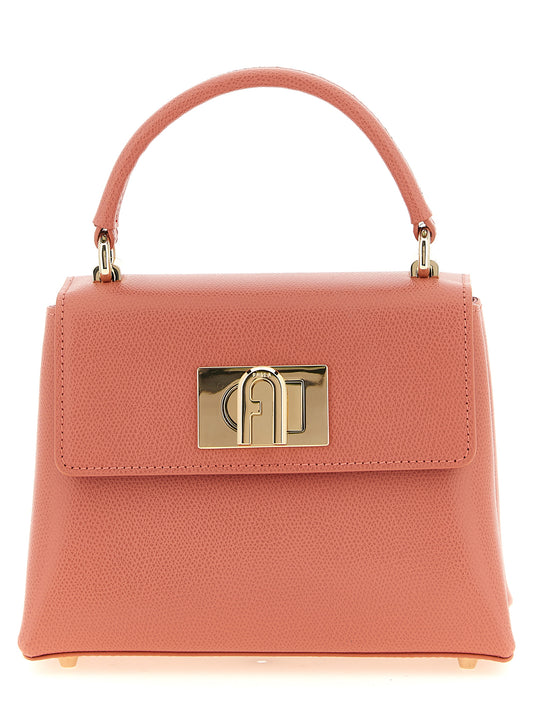 Дамска чанта Furla от телешка кожа, многоцветна