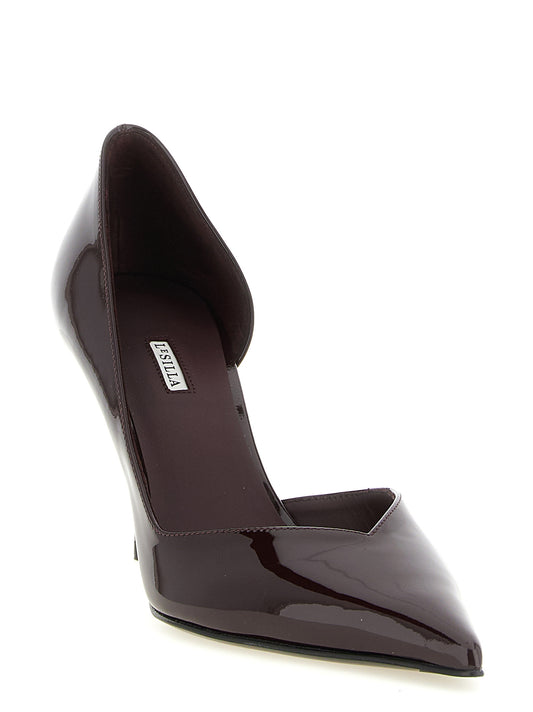 LE SILLA Red Calfskin High Heel Pumps