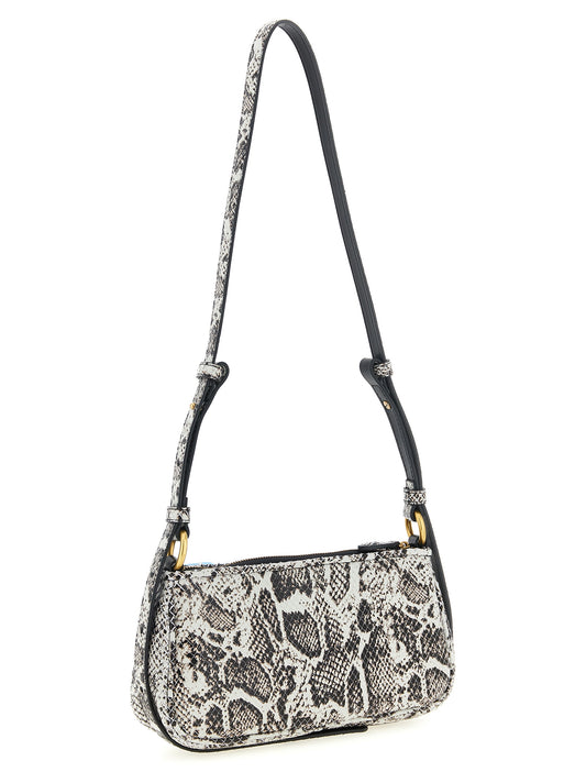 PINKO Gray Calfskin Crossbody Bag