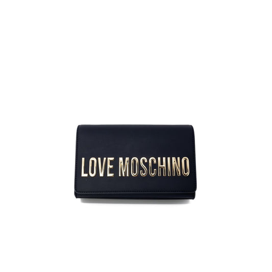 Дамска чанта Love Moschino от черен полиетилен