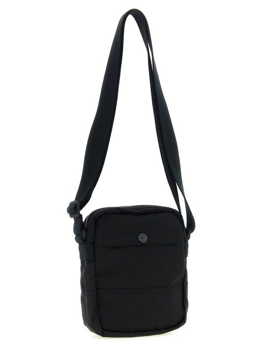 Stone Island Black Polyamide Crossbody Bag
