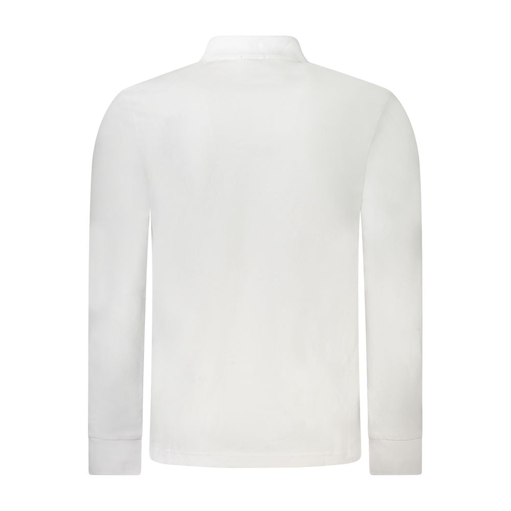 Мъжка памучна поло тениска Hugo Boss Bianco