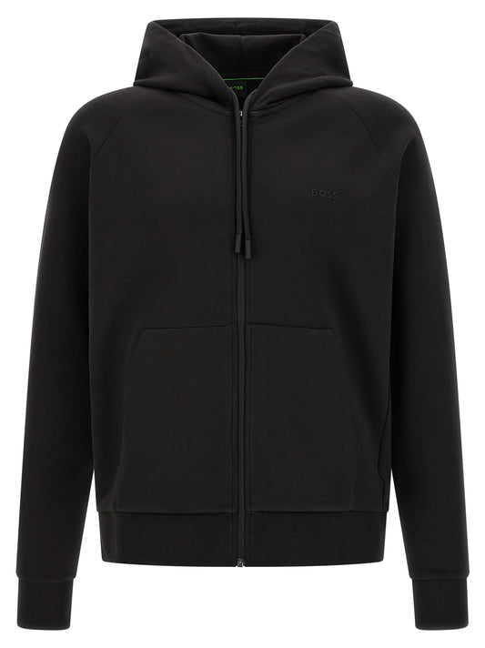 Hugo Boss Black Cotton Sweatshirt