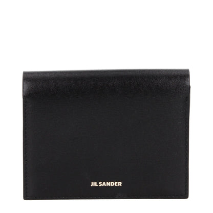 Jil Sander Black Leather Cardholder