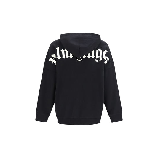 Palm Angels Black Cotton Sweatshirt