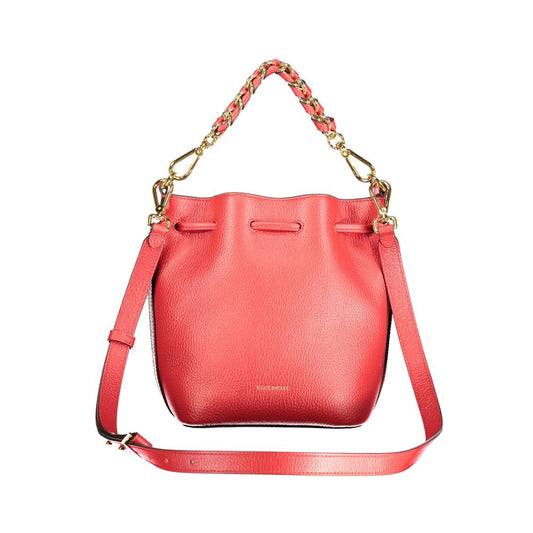 Дамска чанта Coccinelle Rosso от кожа