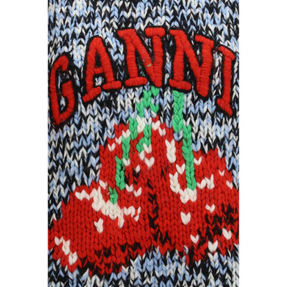 Ganni Multicolor Wool Oves Aries Sweatshirt