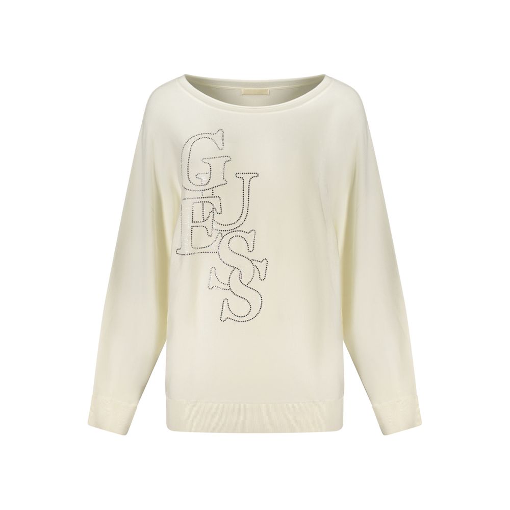 Guess Jeans White Viscosa Women Sweater