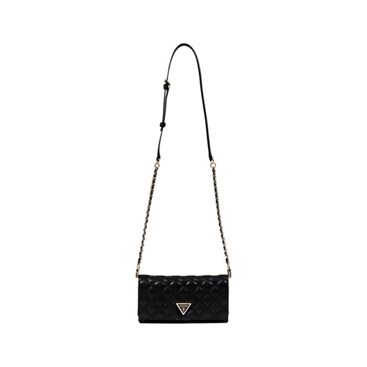 Дамска чанта Guess от черен полиетилен