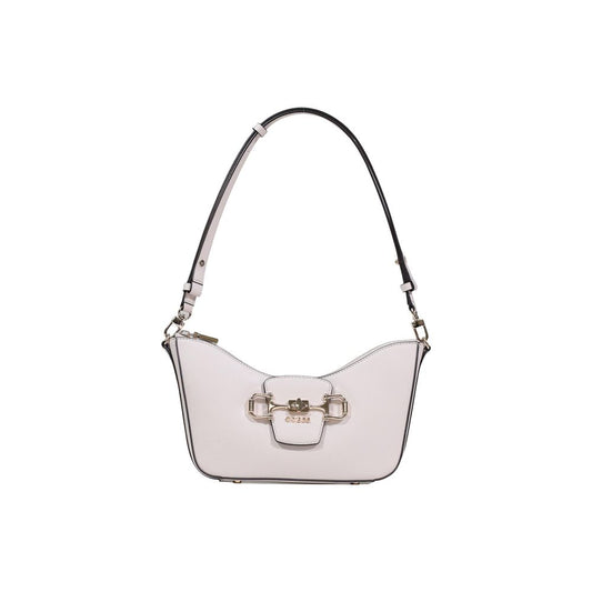 Розова полиетиленова чанта Guess