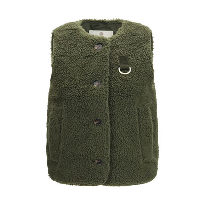 Barbour Bicolor Polyester Sleeveless Jacket