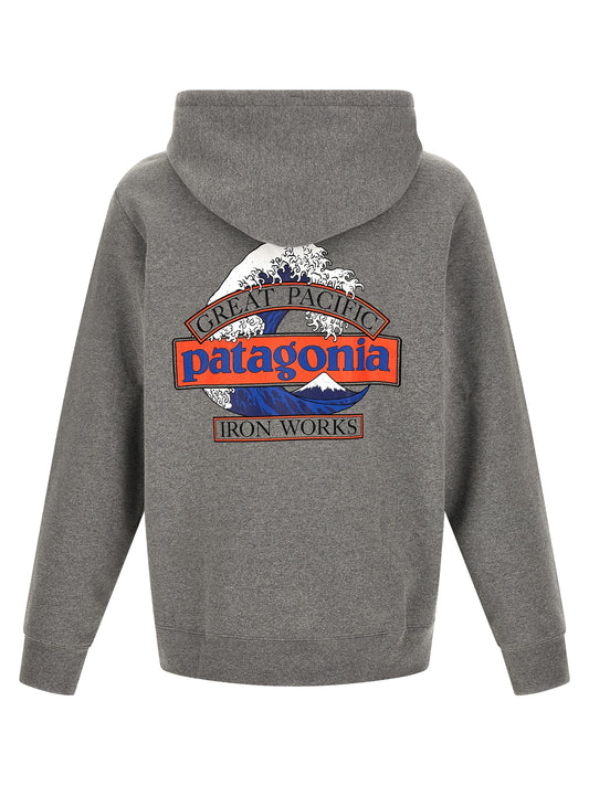 PATAGONIA Gray Polyester Sweatshirt