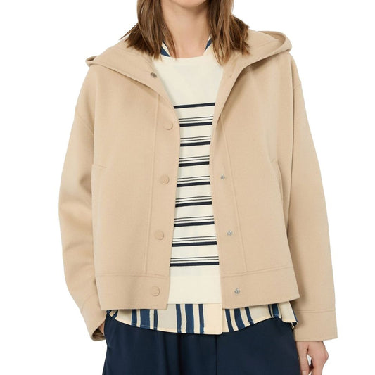 Max Mara Beige Polyamide Shell Jacket