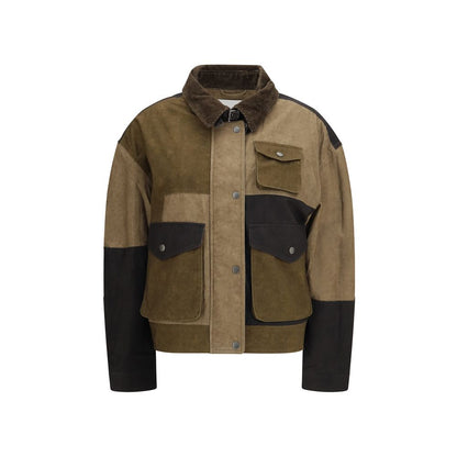 Isabel Marant Étoile Bicolor Cotton Full-Length Jacket