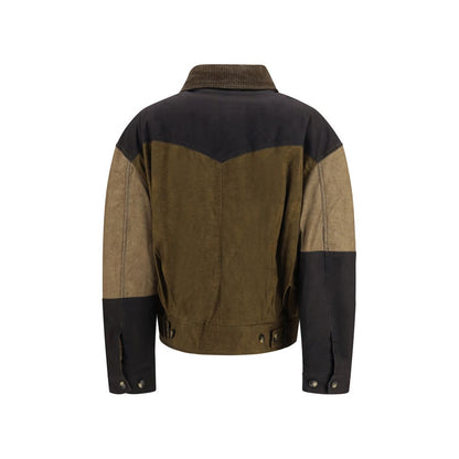 Isabel Marant Étoile Bicolor Cotton Full-Length Jacket