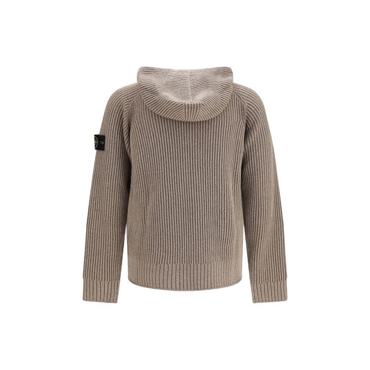 Stone Island Beige Cashmere Sweatshirt