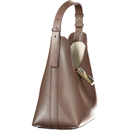 Furla Brown Leather Women's Bag