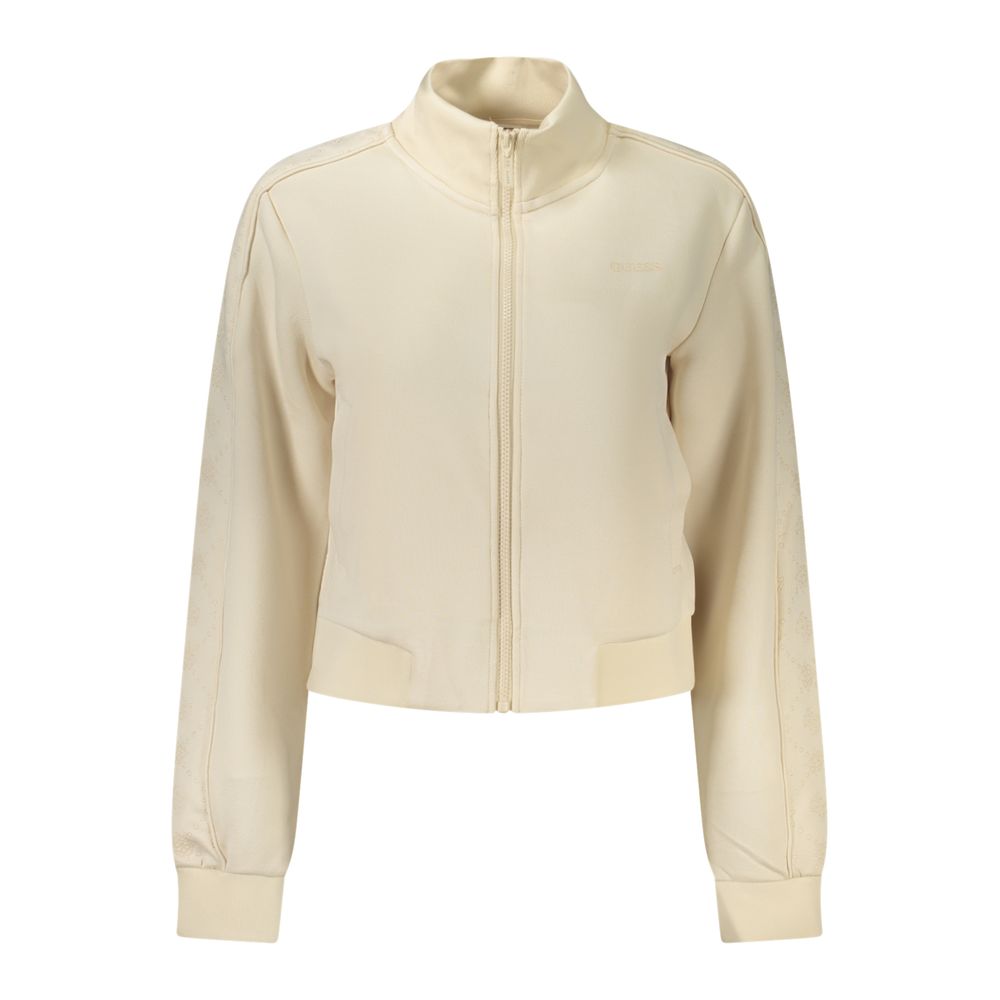 Guess Jeans Beige Lyocell Womens Sweatshirt
