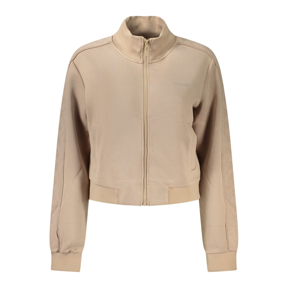 Guess Jeans Beige Lyocell Women Sweatshirt