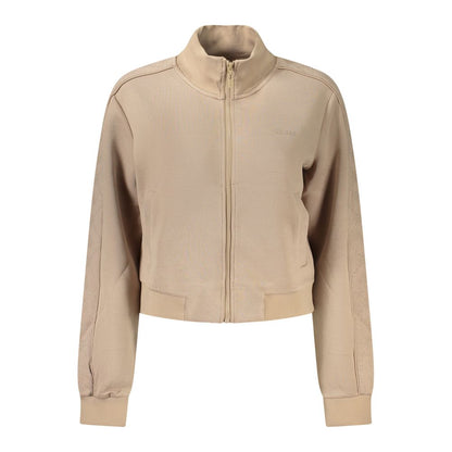Guess Jeans Beige Lyocell Women Sweatshirt
