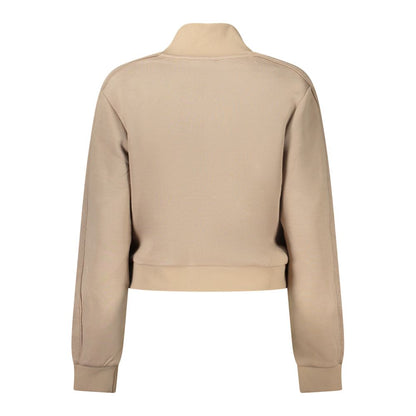 Guess Jeans Beige Lyocell Women Sweatshirt