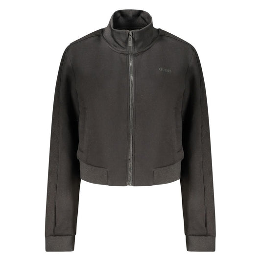 Guess Jeans Black Polyester Sweatshirt