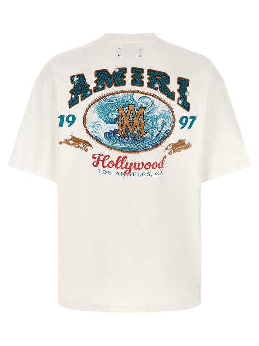 Amiri White Cotton T-Shirt
