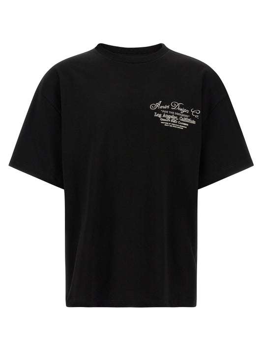 Amiri Black Cotton T-Shirt