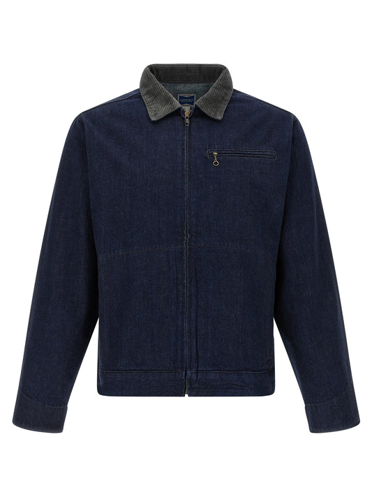 Gramicci Blue Cotton Denim Jacket