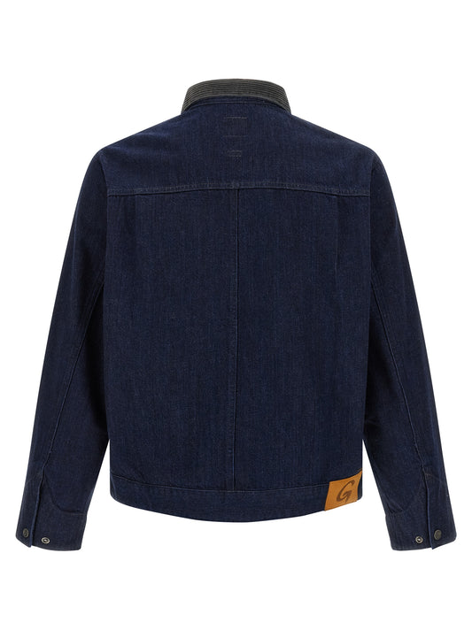 Gramicci Blue Cotton Denim Jacket