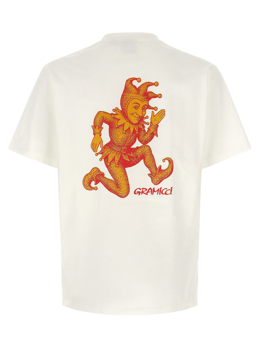 Gramicci White Cotton T-Shirt