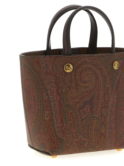 Etro Multicolor Cotton Tote Bag